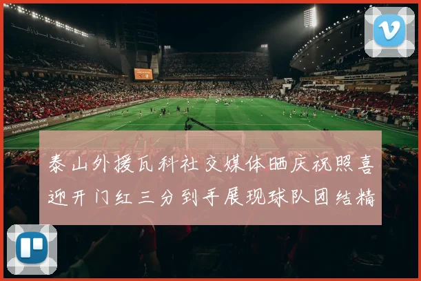 泰山外援瓦科社交媒体晒庆祝照喜迎开门红三分到手展现球队团结精神
